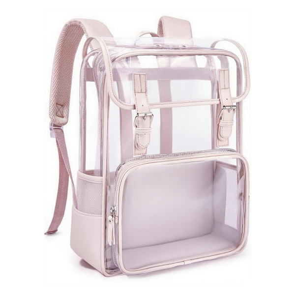 Large Capacity Heavy Duty PVC Clear Backpack