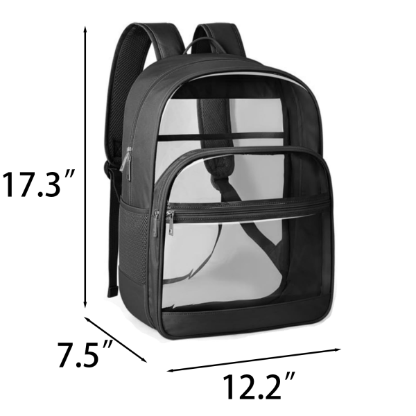 Large Capacity PVC Transparent Backpack