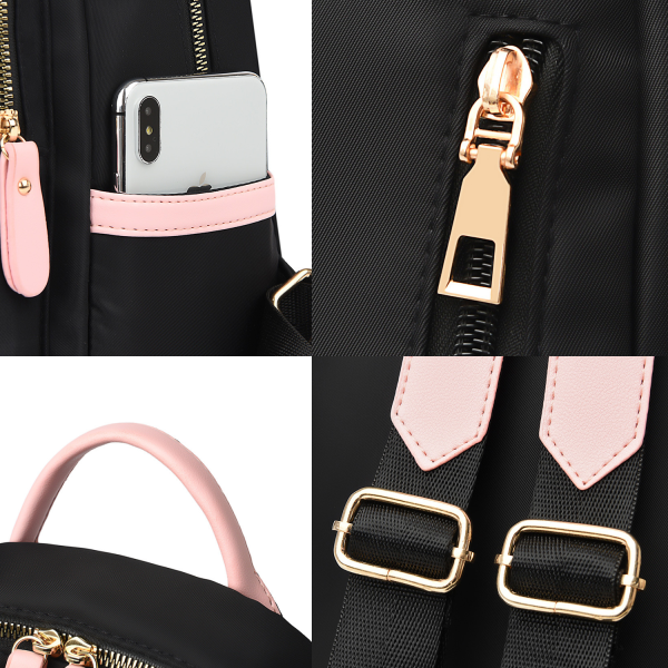 Women Waterproof Nylon Travel Backpack