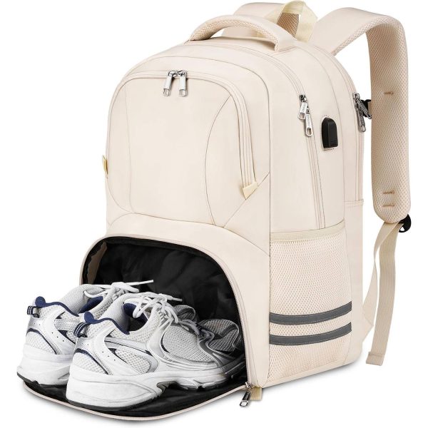 Polyester Waterproof Backpack w/ Shoe Compartment