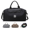 Oxford Travel Tote Duffel Bag w/ Shoe Compartment