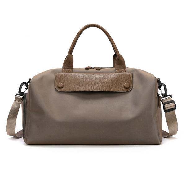 Oxford Travel Tote Duffel Bag w/ Shoe Compartment