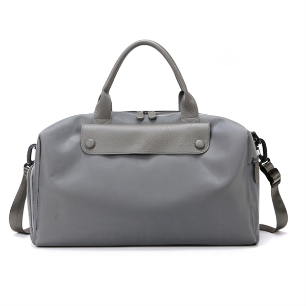 Oxford Travel Tote Duffel Bag w/ Shoe Compartment