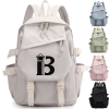 Water-Resistant Polyester Multi-Pocket Backpack