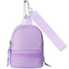 Mini Backpack Shaped Keychain Pouch