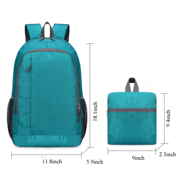 Lightweight Foldable Nylon Travel Backpack