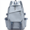 Water-Resistant Polyester Multi-Pocket Backpack