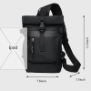 Unisex Waterproof Nylon Crossbody Shoulder Bag