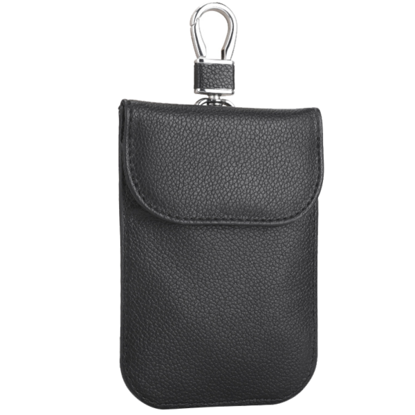 PU Leather Car Key Signal Shielding Faraday Pouch