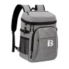 2L Foldable Oxford Insulated Cooler Backpack
