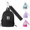 Mini Backpack Shaped Keychain Pouch