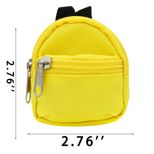 Outdoor Mini Nylon Backpack Shaped Coin Purse