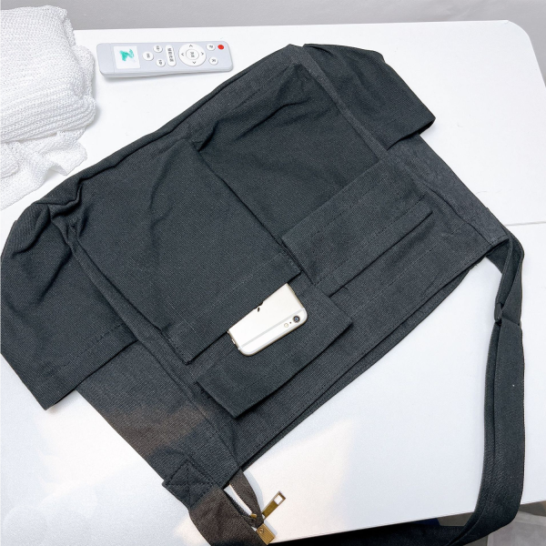 Large Capacity Casual Water Resistant Canvas Crossbody Bag