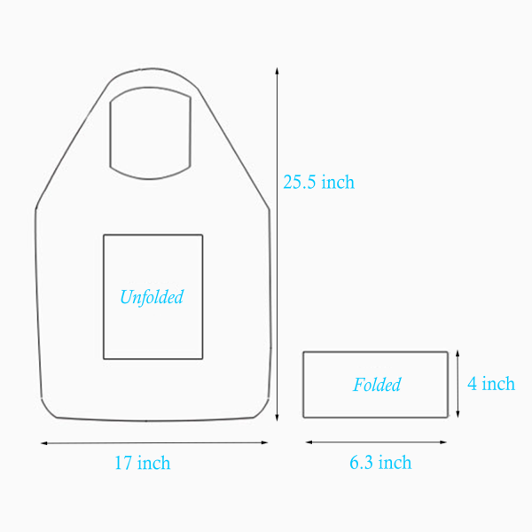 Large Reusable Foldable Polyester Oxford shopping Tote Bag