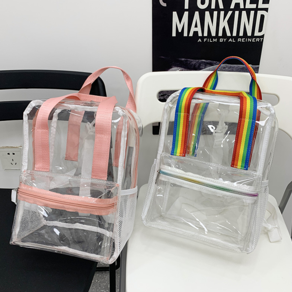 PVC Waterproof Clear Backpack