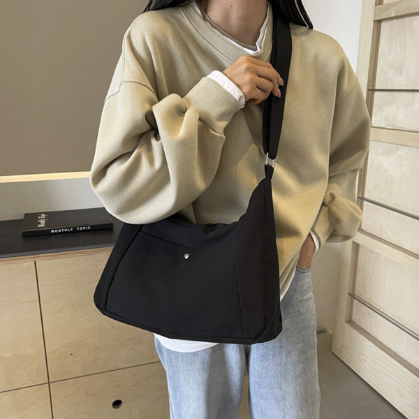 Canvas Hobo Crossbody Shoulder Tote Bag