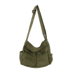 Large Capacity Casual Water Resistant Canvas Crossbody Bag