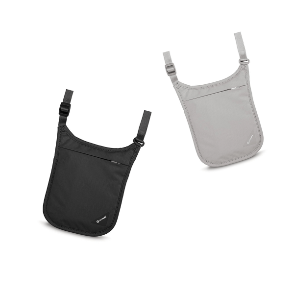 Anti-Theft Rfid Blocking Id Card Pouch Nylon Crossbody Bag
