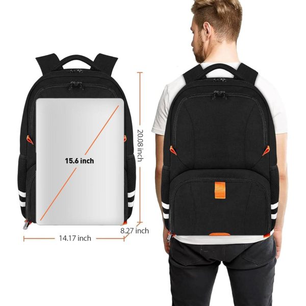 Polyester Waterproof Backpack w/ Shoe Compartment