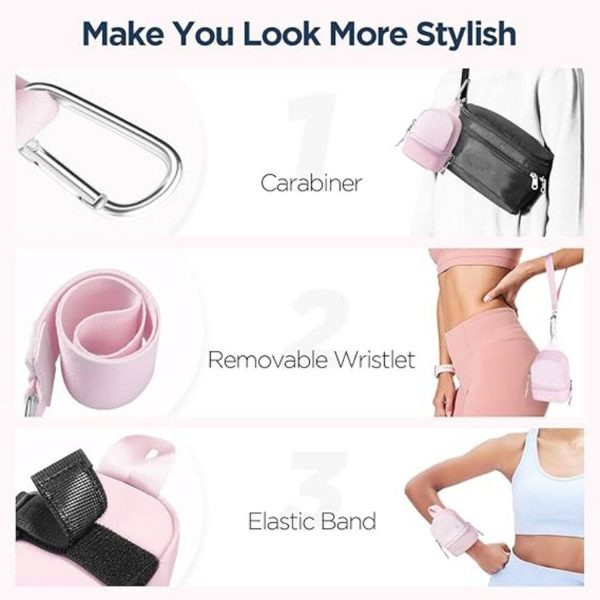 Mini Backpack Shaped Keychain Pouch