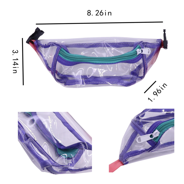Mini Fashion Clear Jelly Kids Fanny Pack