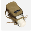 Nylon Outdoor Water Bottle Carrier Bag w/ Phone Pocket