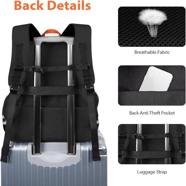 Polyester Waterproof Backpack w/ Shoe Compartment