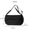 Large Capacity Nylon Crossbody Travel Bag