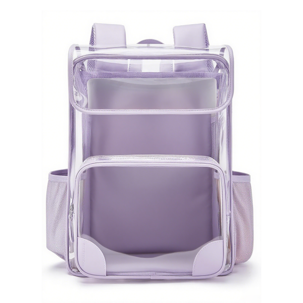 Large Capacity Heavy Duty PVC Clear Backpack