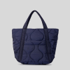 Womens Quilted Nylon Shoulder Bag