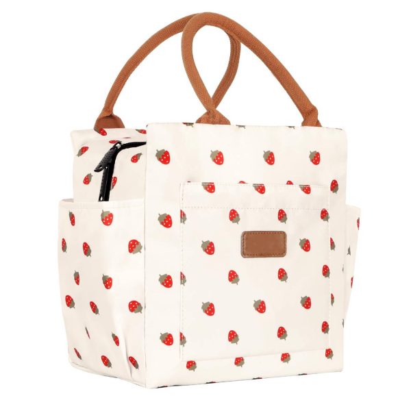 10L Leakproof Oxford Insulated Cooler Lunch Bag w/ Pockets