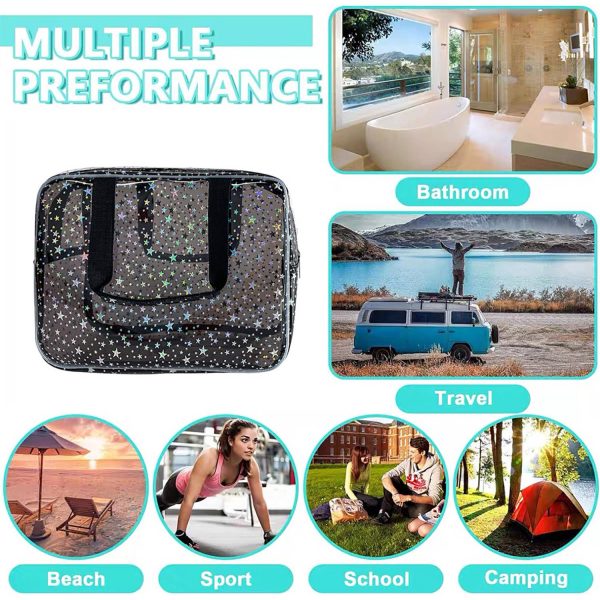 PVC Clear Waterproof Makeup Bag