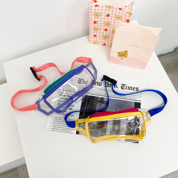 Mini Fashion Clear Jelly Kids Fanny Pack