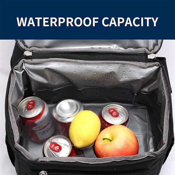 22L Large Capacity Waterproof Dual Layer Insulated Backpack