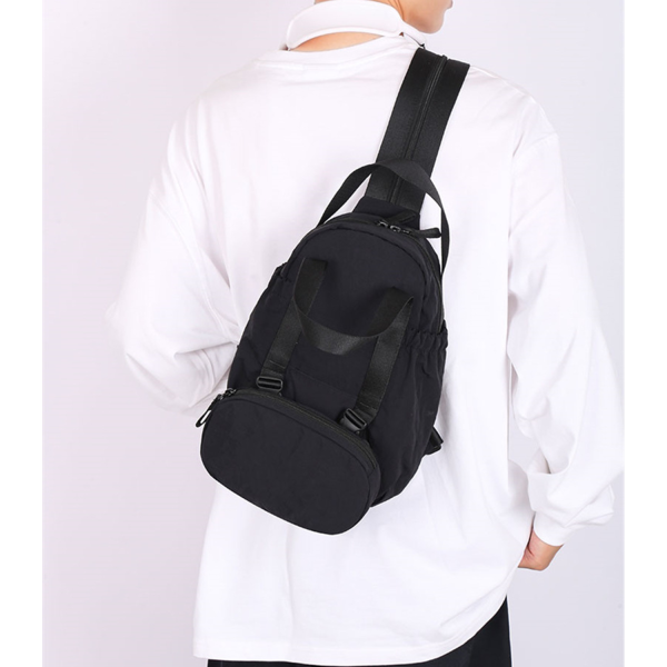 Lightweight Women Polyester Crossbody Backpack