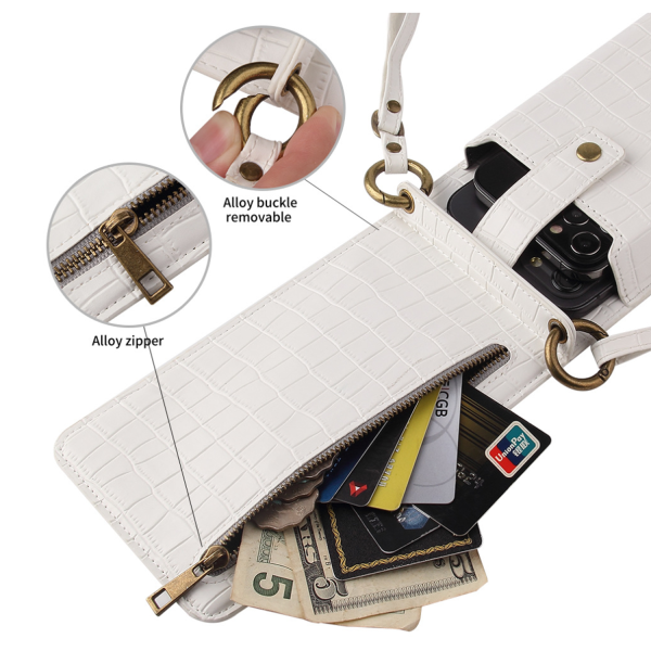 Lightweight Mini Shoulder Bag Purse w/ Credit Card Slots