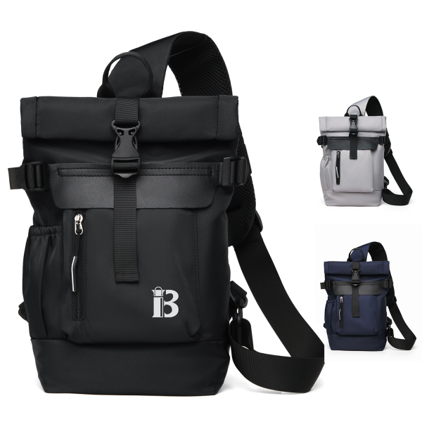 Unisex Waterproof Nylon Crossbody Shoulder Bag