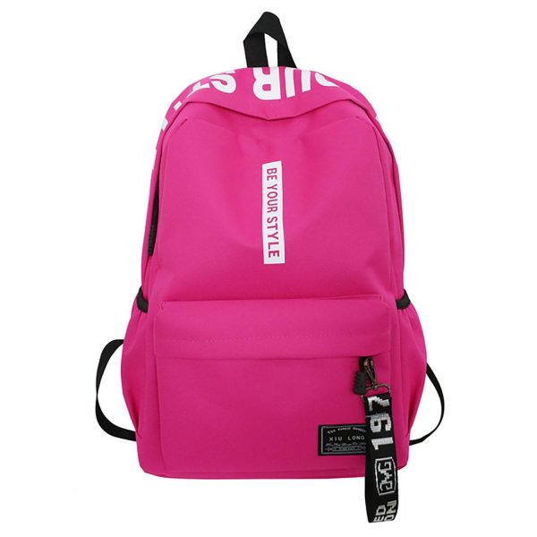 Large Capacity Lightweight Nylon Backpack