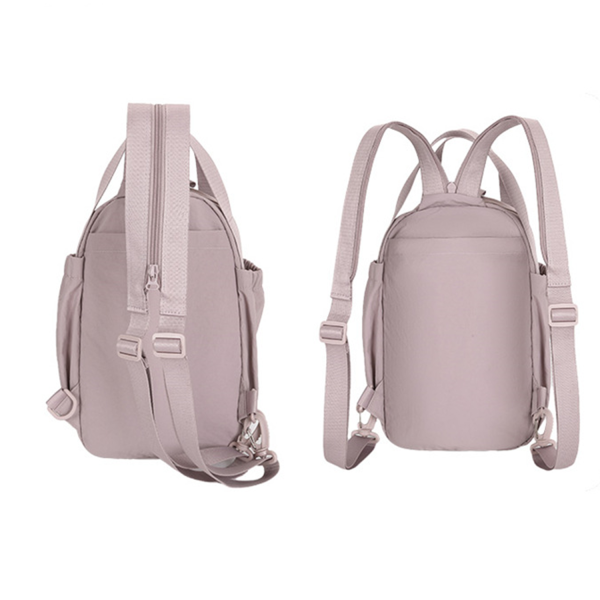 Lightweight Women Polyester Crossbody Backpack