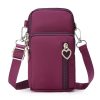 Mini Nylon Crossbody Phone Bag w/ Earbud Port