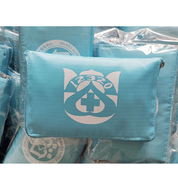 Large Reusable Foldable Polyester Oxford shopping Tote Bag