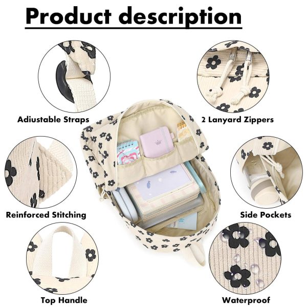 d4_1757667232402.jpg 3 Piece Corduroy School Backpack Set