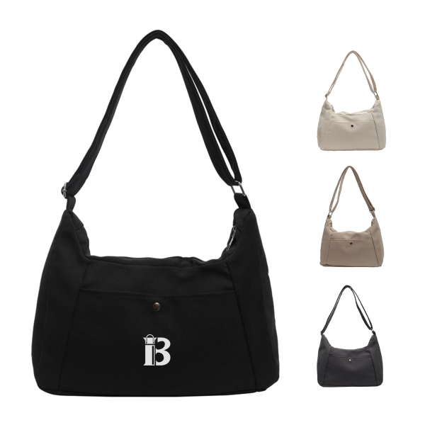 Canvas Hobo Crossbody Shoulder Tote Bag