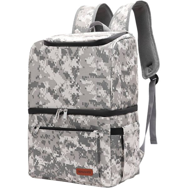 22L Large Capacity Waterproof Dual Layer Insulated Backpack