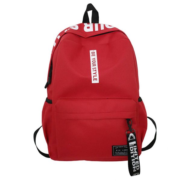 Large Capacity Lightweight Nylon Backpack