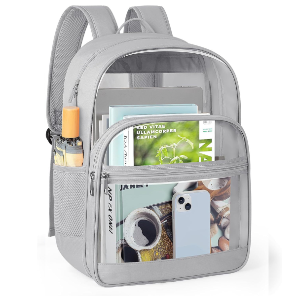 Large Capacity PVC Transparent Backpack