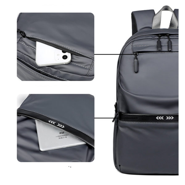 Water Resistant College School Bag