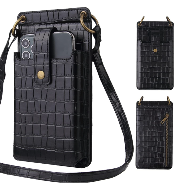 Lightweight Mini Shoulder Bag Purse w/ Credit Card Slots