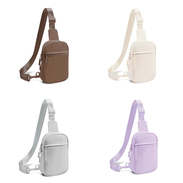 Nylon Unisex Design Waterproof Crossbody Sling Bag