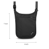 Anti-Theft Rfid Blocking Id Card Pouch Nylon Crossbody Bag